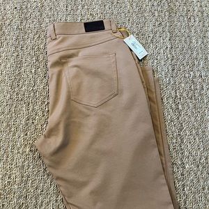 NWT Peter Millar - EB66 Performance Five-Pocket Pant - British Tan